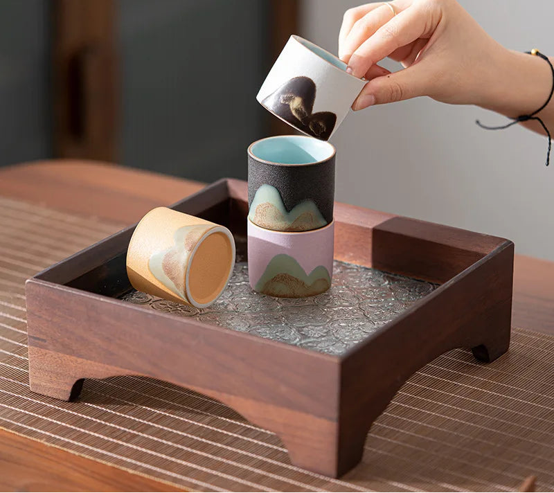 Mountain Tea Cup Gift Box Set