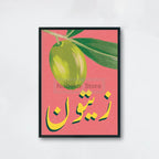 Urdu Fruit Poster