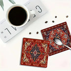 Set of wooden coasters