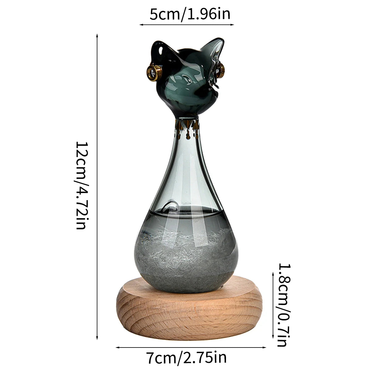 Egyptian Cat Weather Forecast Bottle
