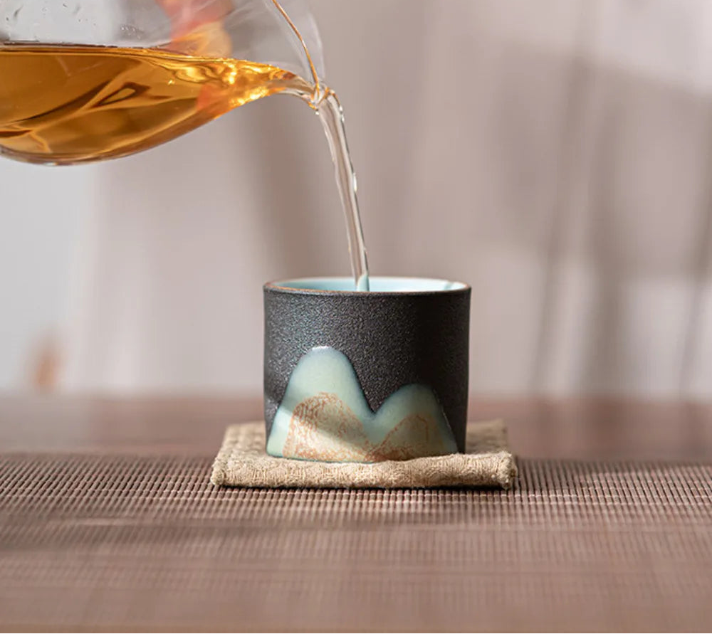 Mountain Tea Cup Gift Box Set
